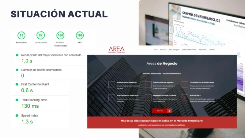 Área BRC Web Performance