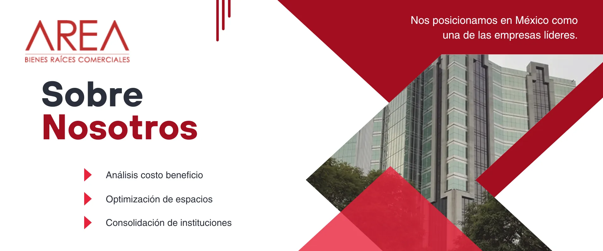 Área Bienes Raíces Comerciales