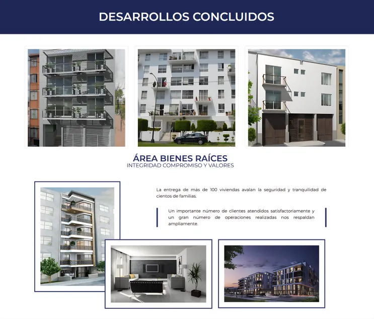 Área Bienes Raíces